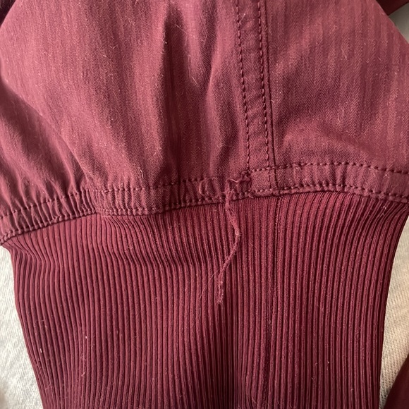 Lululemon size 4 maroon dance studio joggers - Picture 6 of 6